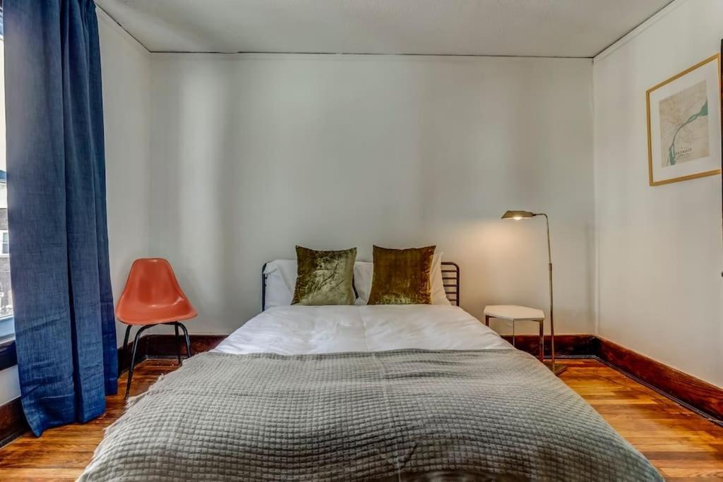 デトロイト Luxe Mid-Century Styled Historic Townhouse #1ヴィラ エクステリア 写真